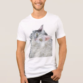Green Mit Augen Lady Tri-Blend Shirt