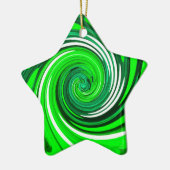 Green Mix Art Keramik Ornament (Links)