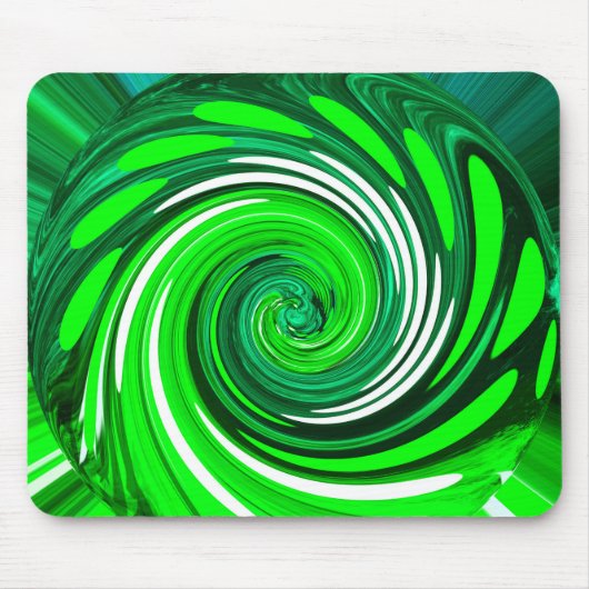 Green Mix Art Mousepad (Vorne)
