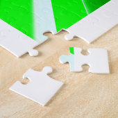 Green Mix Art Puzzle (Seite)