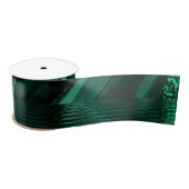 Green Mlachite Stone Abstrakt Landschaft Malachite Satinband (Spule)