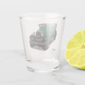 Green Model A shot Glas (Rückseite)