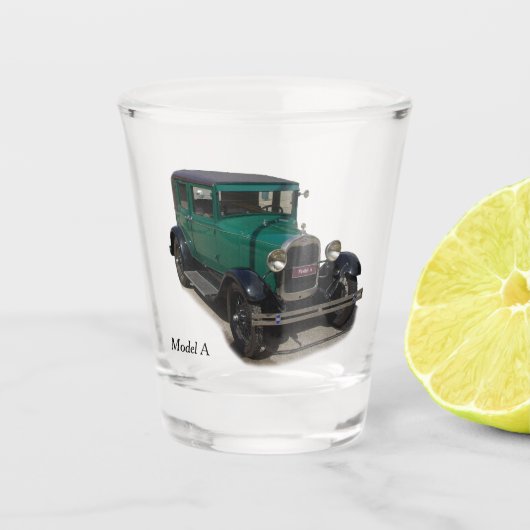 Green Model A shot Glas (Vorderseite)