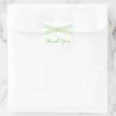 Green Modern Deko Vielen Dank Stickers (Tasche)
