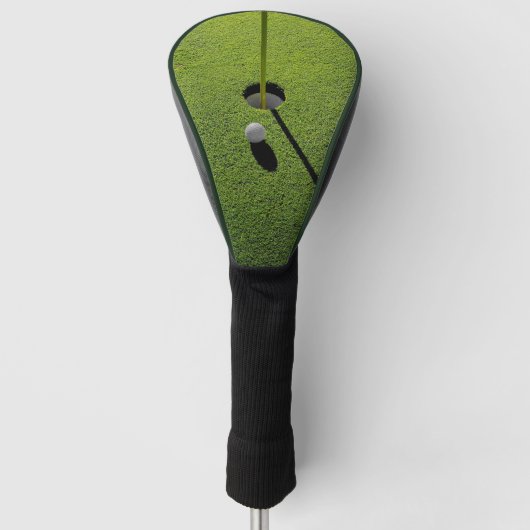 Green Modern Golf Tips Custom Best Driver Headcover (Vorderseite)