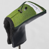 Green Modern Golf Tips Custom Best Putter Headcover (3/4 Vorderseite)