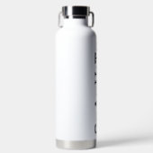 Green Modern High School Graduation Graduate Trinkflasche (Vorderseite)