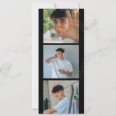 Green | Moderne Klasse XXV Einladung (Rückseite)