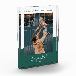 Green | Modernes Vatertagsgeschenk Foto