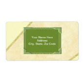 Green Monogram Labels (Vorne)