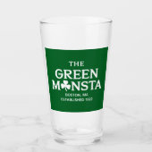 Green Monsta Boston Green Monstah Baseball Geschen Glas (Vorderseite)