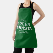 Green Monsta Boston Green Monstah Baseball Geschen Schürze (InSitu)