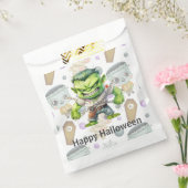 Green Monster Casket Mummy Happy Halloween Geschenktütchen (Versiegelt)