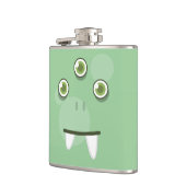 Green Monster Face Flask Flachmann (Links)