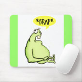 Green Monster Mousepad (Mit Mouse)