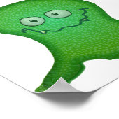 Green Monster Poster (Ecke)