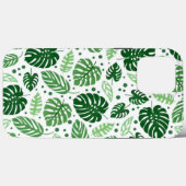 Green Monstera Muster Case-Mate iPhone Hülle (Rückseite (Horizontal))