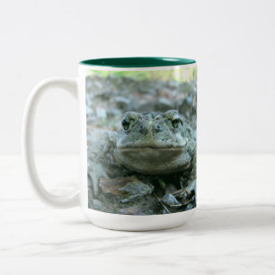 Green Montana Toad Amphibien LG Tasse Zwei Töne