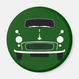 Green Morris Minor Kühlschrank Magnet