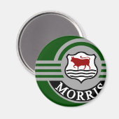 Green Morris Minor Kühlschrank Magnet (Vorderseite/Rückseite)