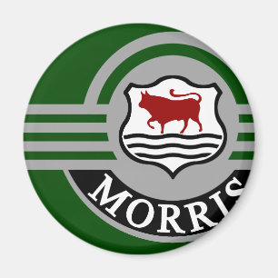 Green Morris Minor Kühlschrank Magnet
