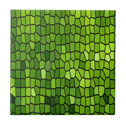 Green Mosaik Fliese (Vorderseite)