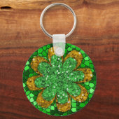 Green Mosaik Schlüsselanhänger (Vorderseite)