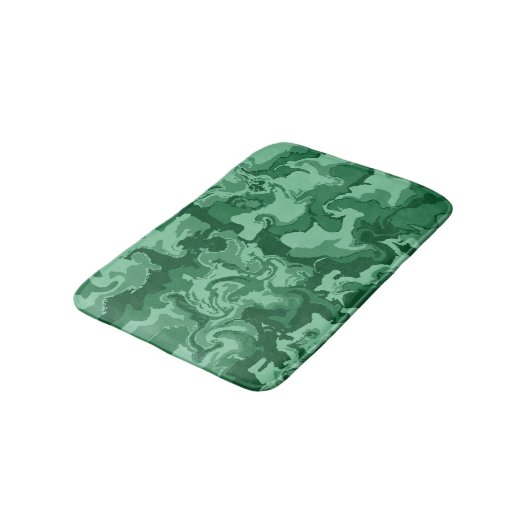 Green Moss Mix n Match Badematte (Schrägansicht)