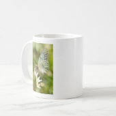 Green Moth on False Knolic Apparel and Gifts Kaffeetasse (Vorderseite Links)