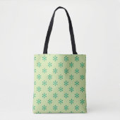 Green Motif Muster Tasche (Vorderseite)