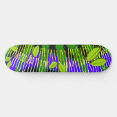 Green Motion – Abstract Nature Skateboard (Horizontal)