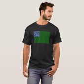 Green Mountain Boys Vermont Republic Flag USA T-Shirt (Vorne ganz)