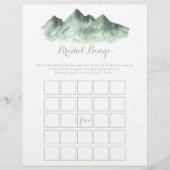 Green Mountain Country Bridal Bingo Spiel (Vorderseite)