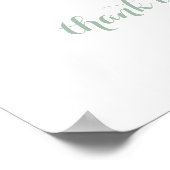 Green Mountain Country Probe Dinner Willkommen Poster (Ecke)