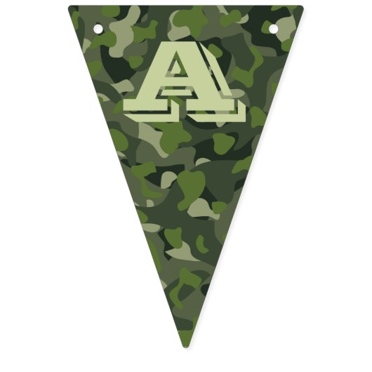 Green Mountain Disruptive Tarnung Wimpelkette (Dritte Fahne)