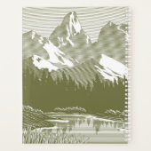 Green Mountains Design Weekly/Monthly Planer (Rückseite)