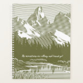 Green Mountains Design Weekly/Monthly Planer (Vorderseite)