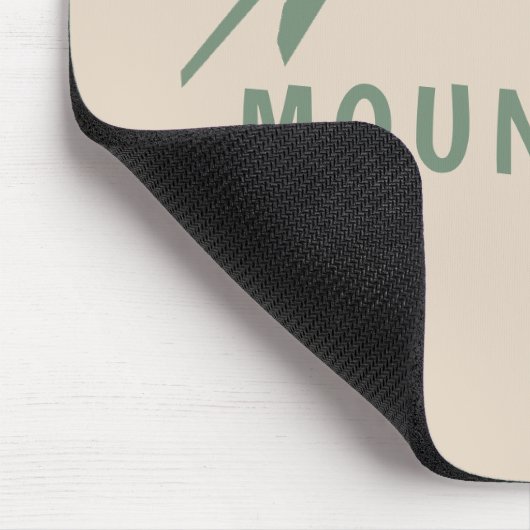 Green Mountains Mouse Pad Mousepad (Ecke)
