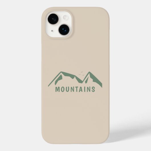 Green Mountains Phone Case (Rückseite)