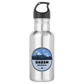 Green Mountains Vermont Camping Edelstahlflasche (Vorderseite)