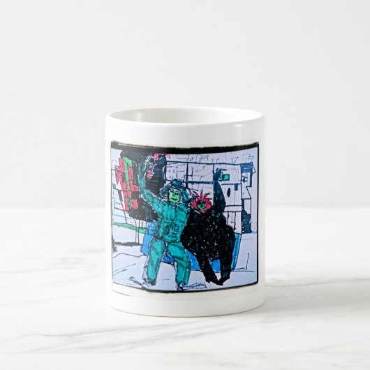 Green mr. kaffeetasse (Mittel)