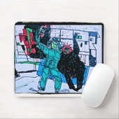 Green mr. mousepad (Mit Mouse)