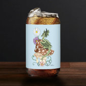 Green Mushroom Dragon Fantasy Blume Dosenglas