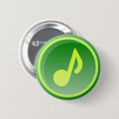 green music icon button (Vorne & Hinten)
