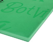 Green Name Challah Board Schneidebrett (Ecke)
