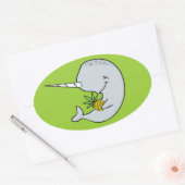Green Narwhal Stickers (Umschlag)