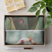 Green Nature Fairy Forest Schnitt Paper Seidenpapier (Geschenk)