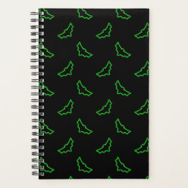 Green Neon Bats Planer