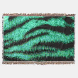 Green neon tiger stripes decke