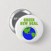 Green New Deal Button (Vorne & Hinten)